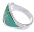 Turquoise Southwestern Sterling Silver Ring Size 4-1/2 YX87511