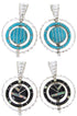 Reversible Post Southwestern Multicolor Earrings BW67840