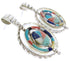 Multicolor Reversible Post Southwest Earrings BW67842