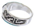 Southwest Multicolor Inlay Silver Jewelry Ring Size 5-3/4 YS68229