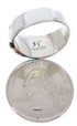 Southwest Sterling Silver Multicolor Water Wave Ring Size 5-1/4 WX81394