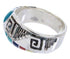 Southwest Multicolor Water Wave Jewelry Ring Size 7-3/4 YS68321