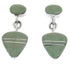 Southwest Sterling Silver Jewelry Turquoise Post Earrings MW68724