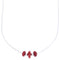 Liquid Sterling Silver Coral Jewelry Bead Necklace MW68792