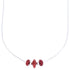 Liquid Sterling Silver Coral Jewelry Bead Necklace MW68792