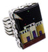 Silver Multicolor Native American Design Ring Size 5-3/4 YS69134
