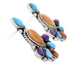 Multicolor Southwest Jewelry Post Earrings YS69242
