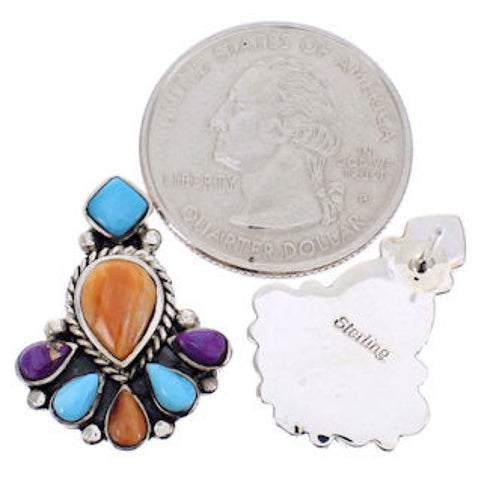 Multicolor Southwest Jewelry Post Earrings YS69242