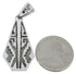 Multicolor Native American Village Design Reversible Pendant YS69788