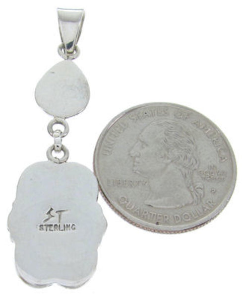 Sterling Silver Jewelry Turquoise Pendant BW69984