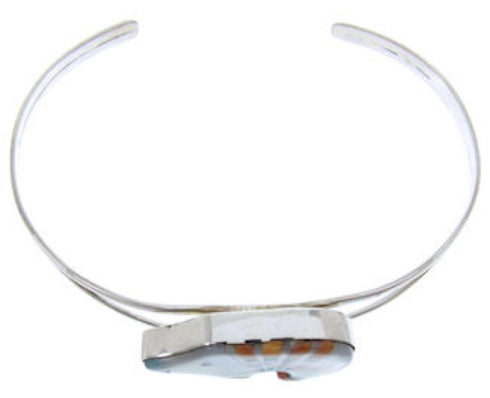 Multicolor Genuine Sterling Silver Bear Bracelet BW69997