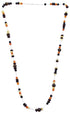 Sterling Liquid Silver Jewlery Multicolor Bead Necklace PS71091