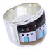 Multicolor Jewelry Native American Design Ring Size 6-1/2 YS71258
