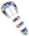 Turquoise Sterling Silver Multicolor Ranger Belt Buckle AW70594