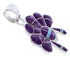 Sugilite And Blue Opal Chief Headdress Pendant YS70817