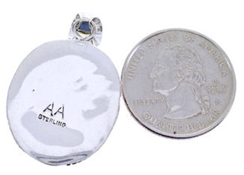Southwest Multicolor Sterling Silver Jewelry Pendant AW70690