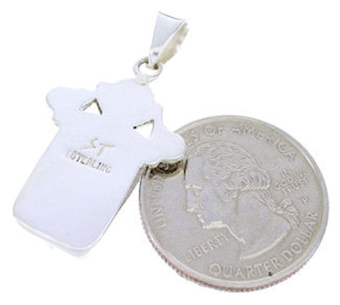 Sterling Silver Turquoise Jewelry Pendant DW71678