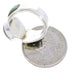 Southwest Turquoise Silver Ring Size 5-3/4 BW71064
