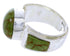 Sterling Silver And Turquoise Jewelry Ring Size 8-1/4 BW71097