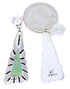 Sterling Silver Southwest Turquoise Jewelry Post Earrings AW71230