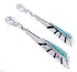Turquoise Southwestern Jewelry Silver Post Dangle Earrings AW71231