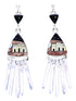 Multicolor Native American Pueblo Or Village Design Earrings YS71378