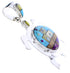 Multicolor Native American Village Design Turtle Pendant YS71420