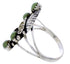 Turquoise Jewelry Genuine Sterling Silver Ring Size 7-1/2 AW71656
