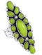 Southwest Turquoise Sterling SilverJewelry Ring Size 8-1/2 DW72516