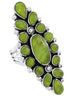 Turquoise Sterling Silver Southwest Jewelry Ring Size 7-1/2 DW72543
