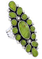 Sterling Silver Turquoise Southwest Jewelry Ring Size 8-1/4 DW72557