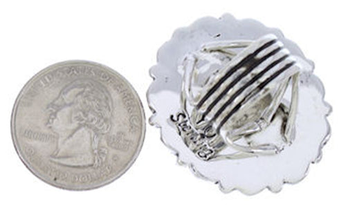 Large Statement Mojave Turquoise Southwest Ring Size 4-1/2 PS72431