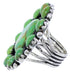 Large Statement Mojave Turquoise Southwest Ring Size 4-1/2 PS72461