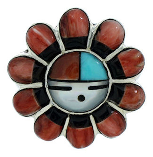 Sun Multicolor Southwest Ring Size 5-3/4 YS72123