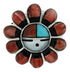Sun Multicolor Southwest Ring Size 5-3/4 YS72123