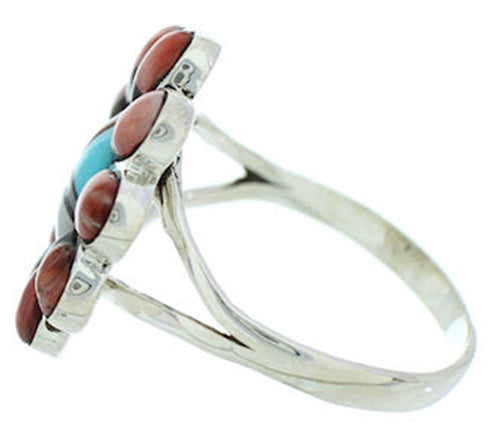 Sun Multicolor Southwest Ring Size 5-3/4 YS72123