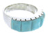 Sterling Silver And Turquoise Inlay Ring Size 5-3/4 Jewelry CW63682