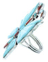 Southwest Large Statement Butterfly Multicolor Ring Size 7-3/4 YS72703