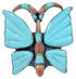 Southwest Multicolor Butterfly Large Statement Ring Size 8-3/4 YS72706