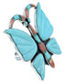 Southwest Multicolor Butterfly Large Statement Ring Size 8-3/4 YS72706