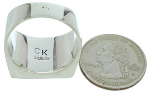 Southwest Sterling Silver Multicolor Jewelry Ring Size 12-1/2 DW72761