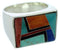 Southwest Jewelry Sterling Silver Multicolor Ring Size 11-1/2 DW72774