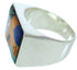 Southwestern Multicolor Silver Jewelry Ring Size 11-1/2 DW72800
