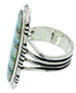 Sterling Silver And Opal Inlay Jewelry Ring Size 8-1/2 BW72841