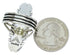 Sterling Silver And Opal Inlay Jewelry Ring Size 8-1/2 BW72841