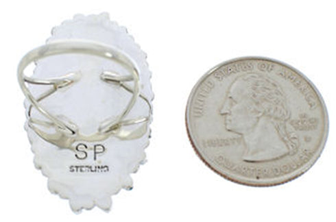 Multicolor Jewelry Sterling Silver Southwest Ring Size 8-3/4 BW73091