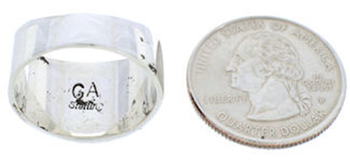 Multicolor Jewelry Native American Design Ring Size 8-3/4 MW73829