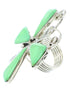 Large Statement Southwest Turquoise Butterfly Ring Size 8-1/2 PS73030