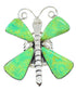 Turquoise Large Statement Southwest Butterfly Ring Size 9-3/4 PS73076