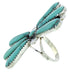 Turquoise Large Statement Piece Southwestern Ring Size 6-1/2 BW74458